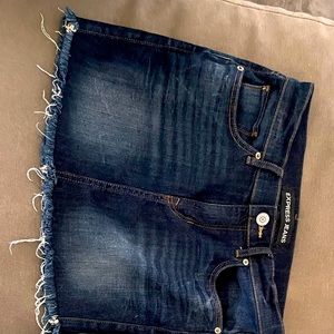 Express Jean skirt size 0